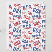 USA Scrapbook Paper (正面)