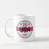 USA Semiquincentennial America's 250th Anniversary コーヒーマグカップ (左)