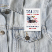 USA Semiquincentennial America's 250th Anniversary 缶バッジ (インサイチュ)