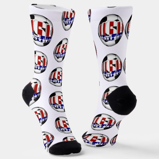 USA Soccer Ball ソックス (傾斜あり)