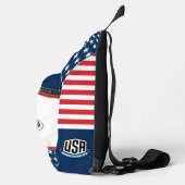 USA Soccer Eagle National Team Patriotic Action スリングバッグ (右)
