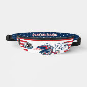USA Soccer Eagle National Team Patriotic Action ファニーパック (正面)