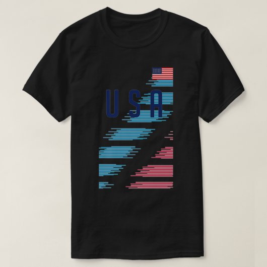 USA Soccer Premium2  Tシャツ (デザイン正面)