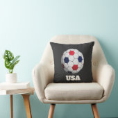USA Soccer Throw Pillow クッション (椅子)