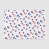 USA Stars and Stripes  薄葉紙 (正面)