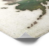 USA State Collage ポスター (角)