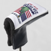 USA Statue of Liberty 250 Years 1776-2026 ゴルフヘッドカバー (3/4 正面)