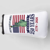 USA Statue of Liberty 250 Years 1776-2026 ゴルフヘッドカバー (正面)