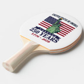 USA Statue of Liberty 250 Years 1776-2026 卓球ラケット (正面アングル)