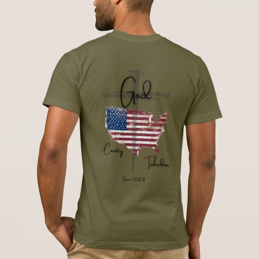 USA  Tシャツ (裏面)