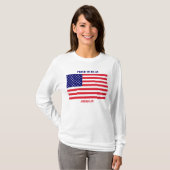 USA_T-shirt (女性) Tシャツ (正面フル)