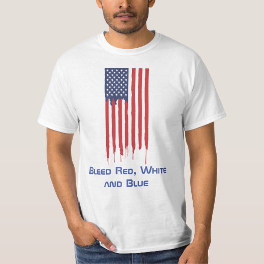 USA T-Shirt - 4th July Tシャツ (正面)