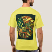 USA T-Shirt Trends 2025: From Minimalist Tシャツ (裏面)