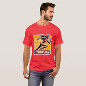USA-TRACK AND FIELD 4 Tシャツ (正面フル)