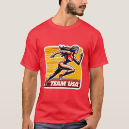 USA-TRACK AND FIELD 4 Tシャツ