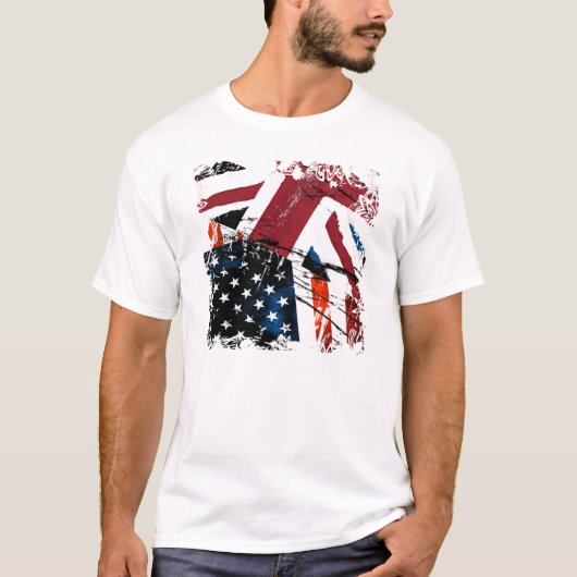 USA-UK Tシャツ (正面)