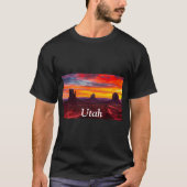 USA Utah Monument Valley Tシャツ (正面)