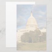 USA, Washington DC, Capitol building 便箋 (正面/裏面)