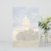 USA, Washington DC, Capitol building 便箋 (スタンド正面)