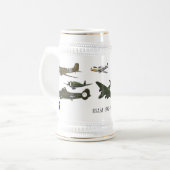 USAAF記念スタイン ビールジョッキ (正面左)