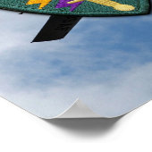 USACAPOC特別Ops民事問題パッチプリント ポスター (角)