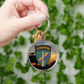 USACAPOC特別Ops民事問題パッチ キーホルダー (手)