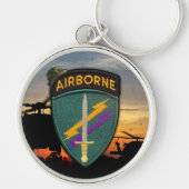 USACAPOC特別Ops民事問題パッチ キーホルダー (正面)