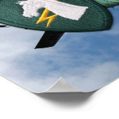 USACAPOC 1st特別Opsパッチプリント ポスター (角)