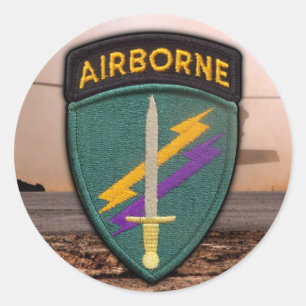 USACAPOC(A)特別なOpsパッチシール ラウンドシール