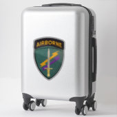 USACAPOC(A)陸軍民事コンターシール シール (スーツケース)