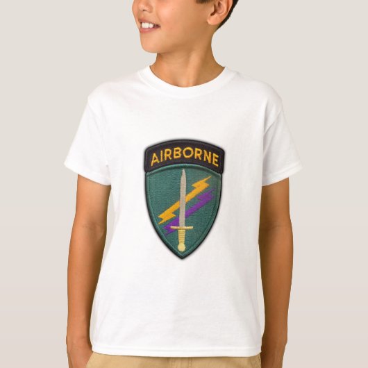 USACAPOC PSYOP特別なop退役軍人vetsパッチ Tシャツ (正面)