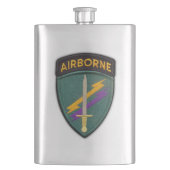 USACAPOC USACAPOC(A)特別Opsパッチ フラスク (正面)