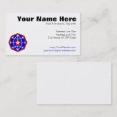 USACIDCの肩パッチ 名刺 (正面/裏面)