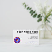 USACIDCの肩パッチ 名刺 (スタンド正面)