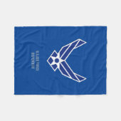 USAFスモールブランケット フリースブランケット (正面(横))