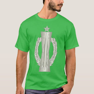 USAFミサイル運用シニアウテキスト Tシャツ