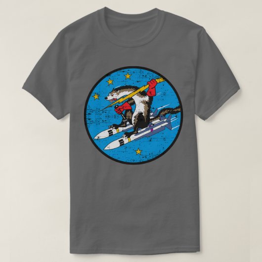 USAFワイルドヴァーゼルグランジスタイル Tシャツ (デザイン正面)