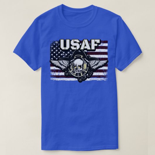 USAF兵士の空気 Tシャツ (デザイン正面)