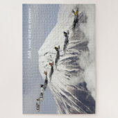 USAF aircraft in formation over Mount Fuji Japan, ジグソーパズル (縦)