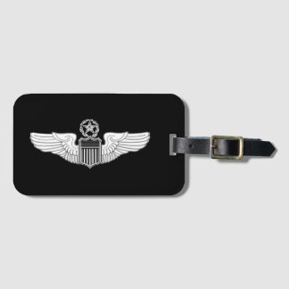 USAF Aircrew Command Pilot Wings Luggage Tag ラゲッジタグ