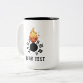 USAF AMMO PISSPOT MUG ツートーンマグカップ (正面左)