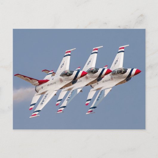 USAF Thunderbirds F-16ポストカード ポストカード (正面)