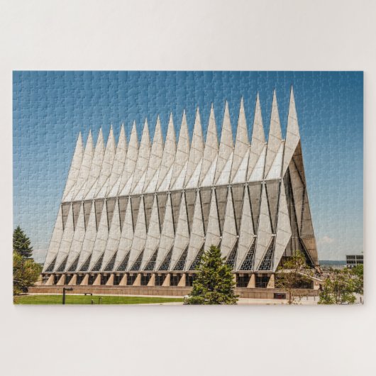 USAFA Chapel, Air Force Academy - 1014作品 ジグソーパズル (横)