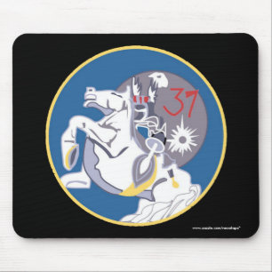 USAFA Squadon 37" Animalist空の侵入者"のマウスパッド マウスパッド