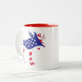 USAFlag- – ムース ツートーンマグカップ (正面左)