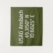 USAGアンスバッハ緯度 タペストリー (正面)