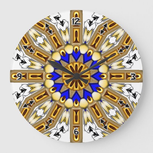 USAG4GB181838アクリルウォールクロック ラージ壁時計 (正面)