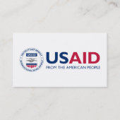 USAID名刺 名刺 (裏面)