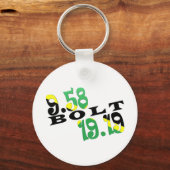 Usain Bolt Berlin 2 WRジャマイカ国旗 キーホルダー (正面)