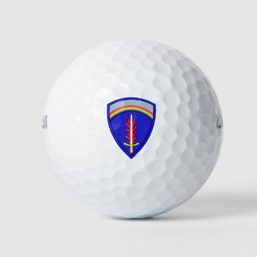 USAREUR パッチ ゴルフボール (正面)